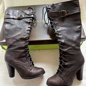 Kelly & Katie brown boots - Size 6.5